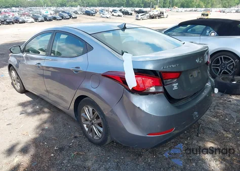 2015 Hyundai Elantra Se from USA, damaged, VIN 5NPDH4AE1FH570371